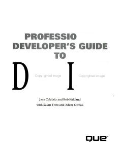 Professional Developer\'s Guide to Domino