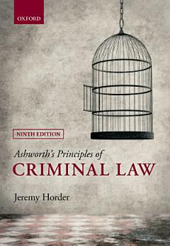 Ashworth\'s Principles of Criminal Law