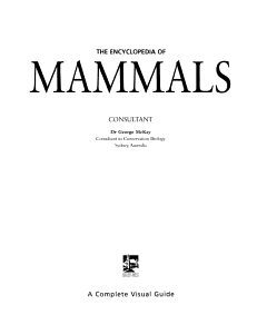 The Encyclopedia of Mammals