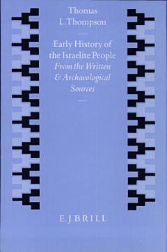 Early History of the Israelite People