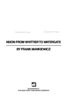 Perfectly Clear; Nixon from Whittier to Watergate