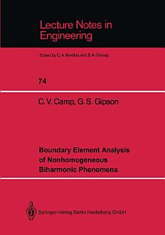 Boundary Element Analysis of Nonhomogeneous Biharmonic Phenomena