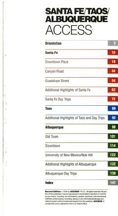 Santa Fe, Taos, & Albuquerque Access