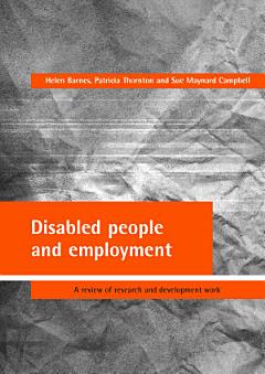 Disabled People and Employment