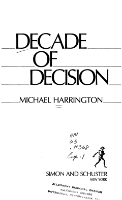 Decade of Decision