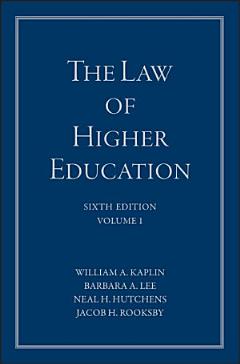 The Law of Higher Education