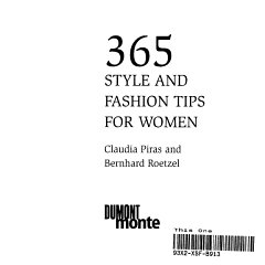 365 Style and Fashion Tips for Women