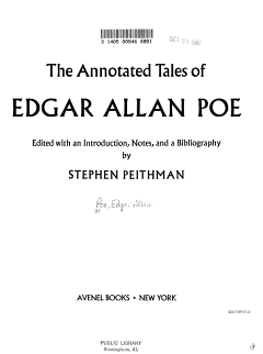 The Annotated Tales of Edgar Allan Poe