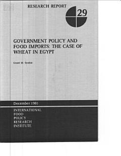 Government Policy and Food Imports