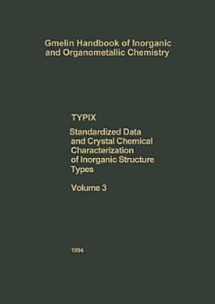 TYPIX Standardized Data and Crystal Chemical Characterization of Inorganic Structure Types