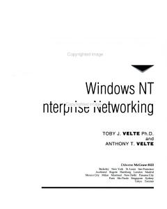 Windows NT Enterprise Networking