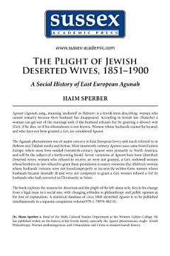 The Plight of Jewish Deserted Wives, 1851-1900