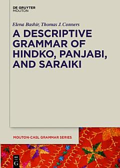 A Descriptive Grammar of Hindko, Panjabi, and Saraiki