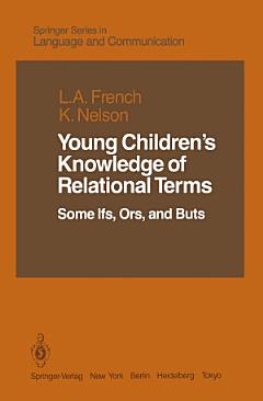 Young Children’s Knowledge of Relational Terms