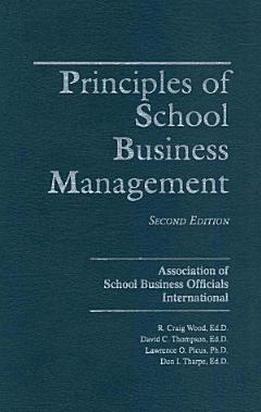 Principles of School Business Management