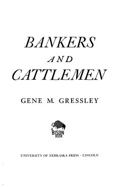 Bankers and Cattlemen