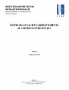 Methods of Safety Improvements at Coordinated Signals