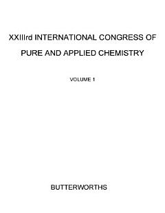 XXIIIrd International Congress of Pure and Applied Chemistry