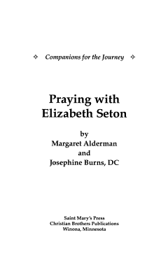 Praying with Elizabeth Seton