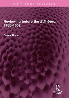 Reviewing before the Edinburgh 1788-1802