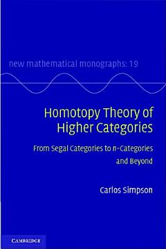 Homotopy Theory of Higher Categories