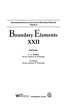 Boundary Elements XXII