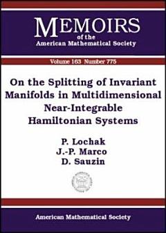 On the Splitting of Invariant Manifolds in Multidimensional Near-Integrable Hamiltonian Systems