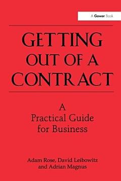 Getting Out of a Contract