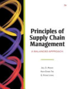 Principles of Supply Chain Management