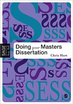 Doing Your Masters Dissertation