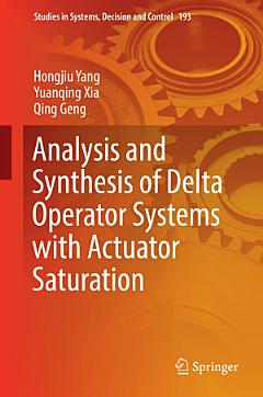 Analysis and Synthesis of Delta Operator Systems with Actuator Saturation