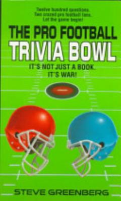 The Pro Football Trivia Bowl