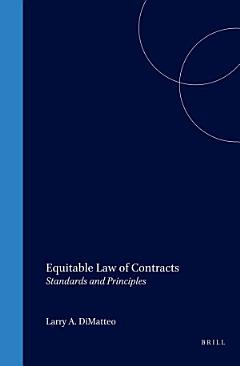 Equitable Law of Contracts