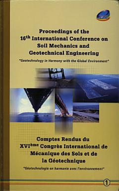 Proceedings of the 16th International Conference on Soil Mechanics and Geotechnical Engineering