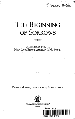 The Beginning of Sorrows