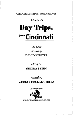 Shifra Stein\'s Day Trips from Cincinnati