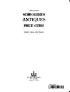 Schroeder\'s Antiques Price Guide