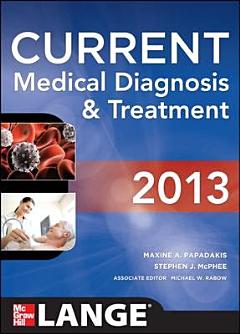 CURRENT Medical Diagnosis and Treatment 2013