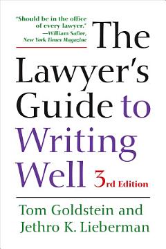 The Lawyer\'s Guide to Writing Well