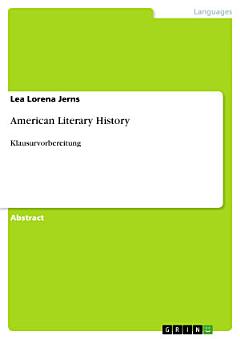 American Literary History