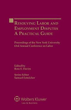 Resolving Labor and Employment Disputes