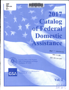 2017 Catalog of Federal Domestic Assistance