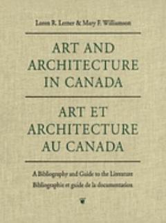 Art Et Architecture Au Canada