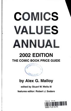 Comics Values Annual 2002