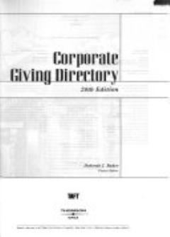 Corporate Giving Directory