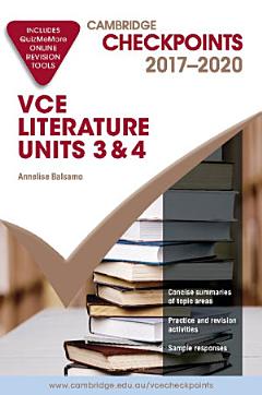 Cambridge Checkpoints VCE Literature 2017-20