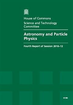 Astronomy and particle physics