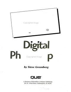 The Complete Idiot\'s Guide to Digital Photography