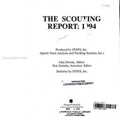 The Scouting Report, 1994