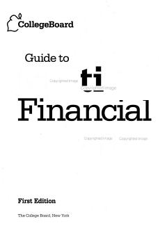 College Board Guide to Getting Financial Aid